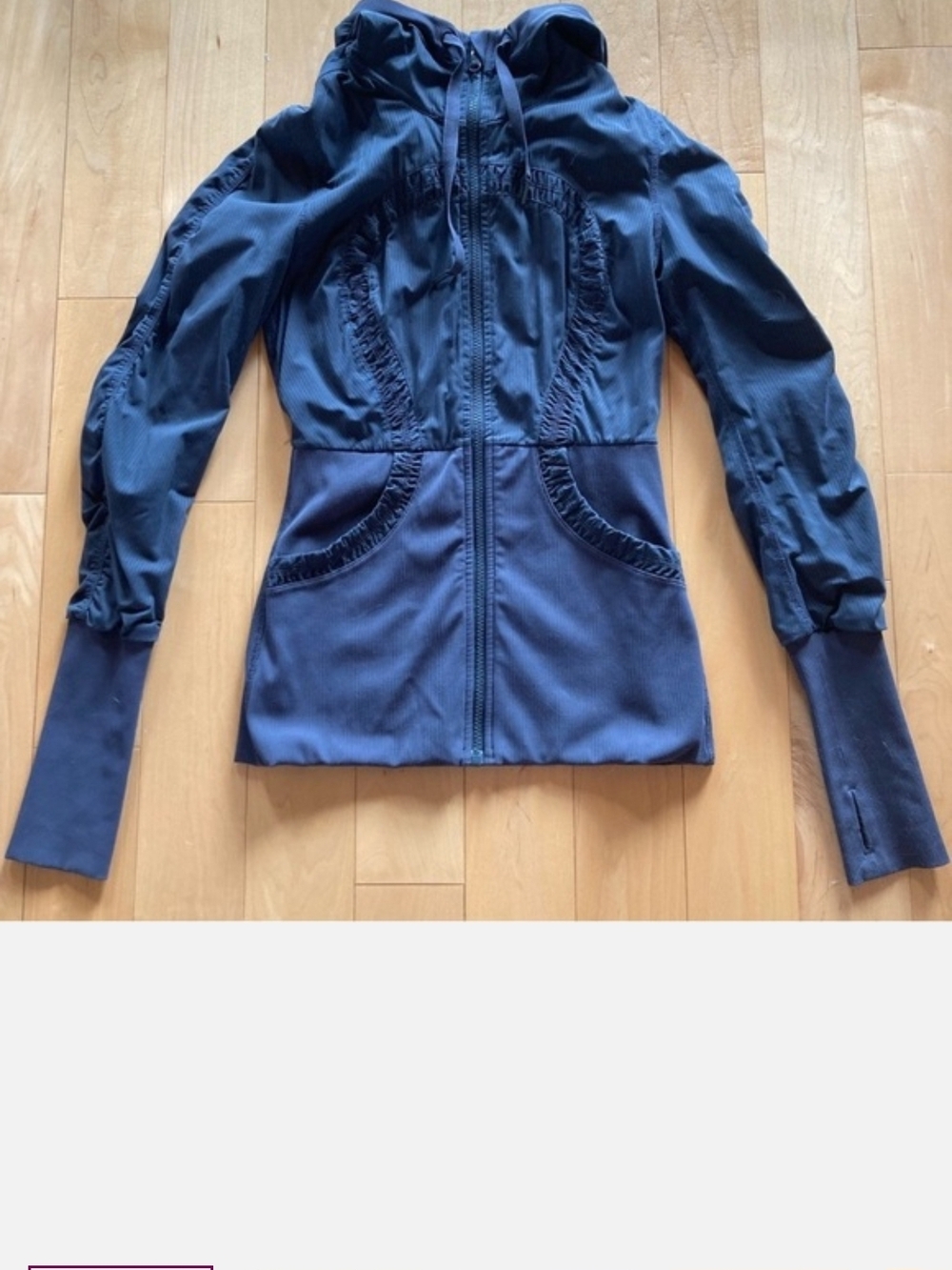 Lululemon Dance Studio Size 6 Women’s Grey Hooded Zip Jacket